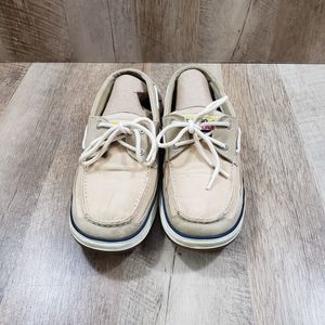 Sebago Docksides Size 8M Women's Tan Casual Boat Shoes Flats